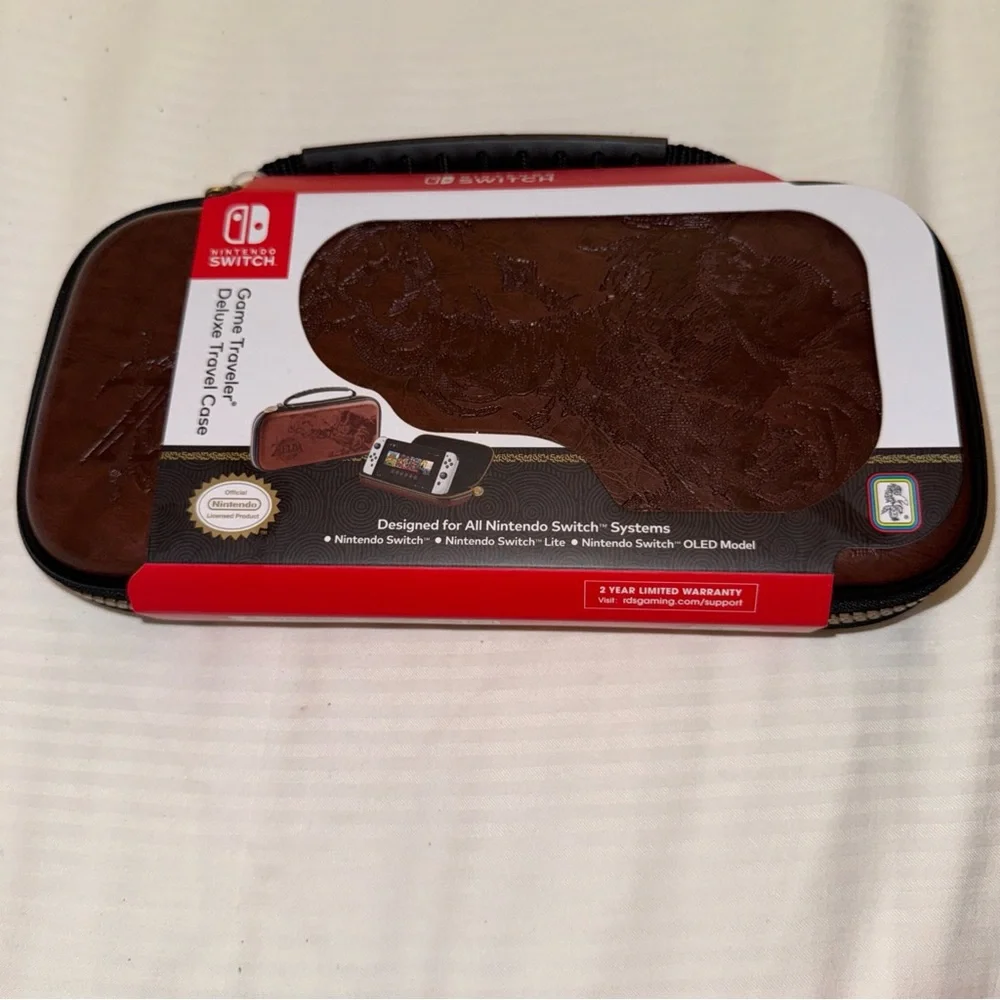 Nintendo Brown Game Traveler Case